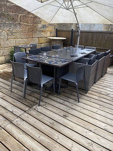 Terrasse Crêperie Almaty Léognan