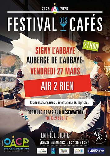 Festival des cafés à Signy l'Abbaye