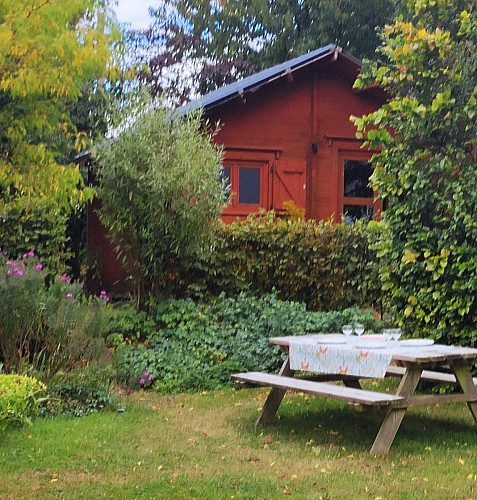 Chalet espace cuisine convivial