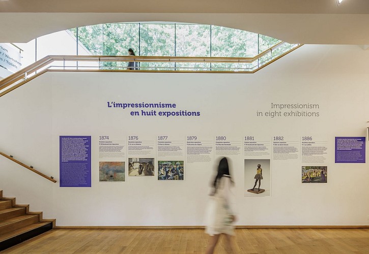 Intérieur musée des impressionnismes Giverny © Olivier Martin Gambier