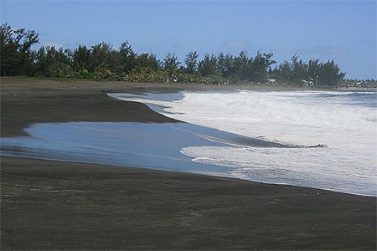 Point d'intérêt naturel LA PLAGE DE SABLE NOIR DE L'ETANGSALE