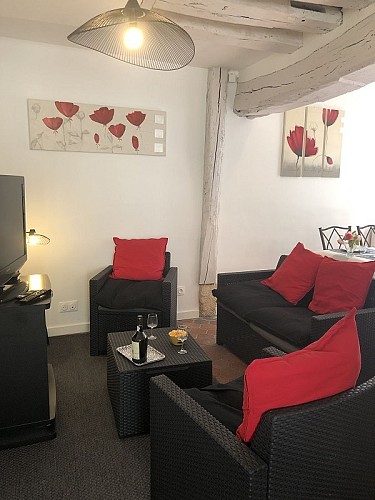 gite la petite normande_louviers_4 personnes_salon