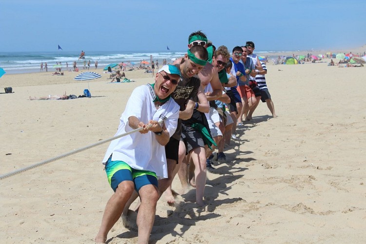 Gasconnade plage tourisme landais