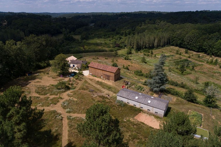 Vue aérienne été 2024