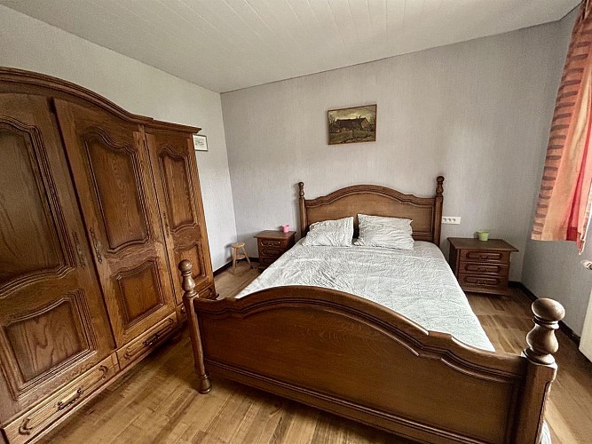 Chambre avec lit double