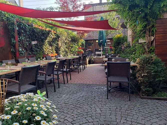 terrasse du restaurant