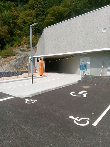 Tunnel du Chat voetgangers- en fietsgalerij