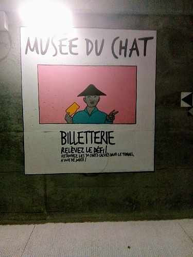 Tunnel du Chat voetgangers- en fietsgalerij