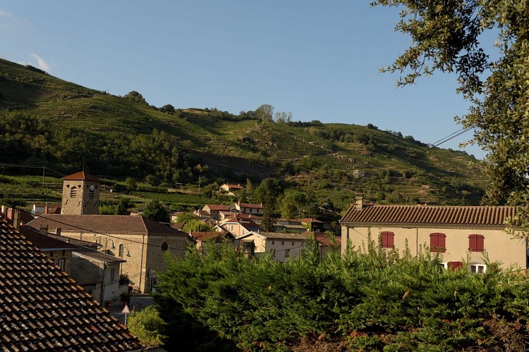 Village viticole de Saint-Désirat