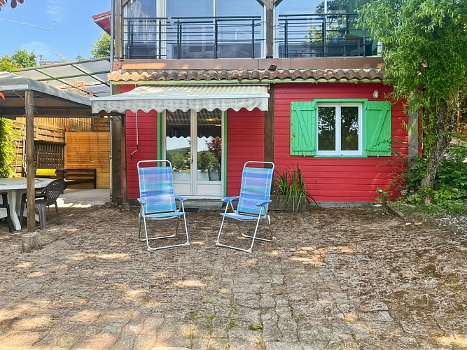 Les pieds dans l'eau