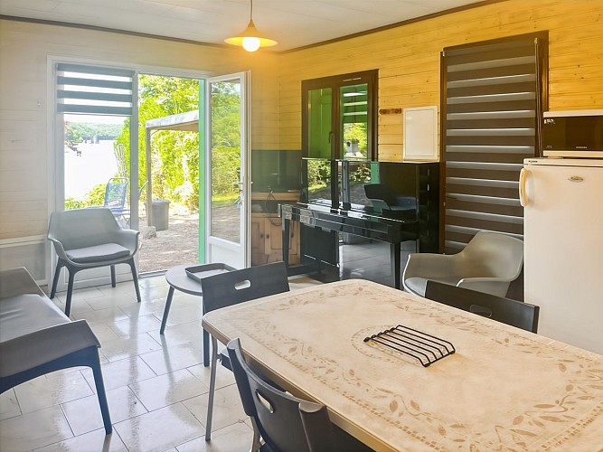 Les pieds dans l'eau