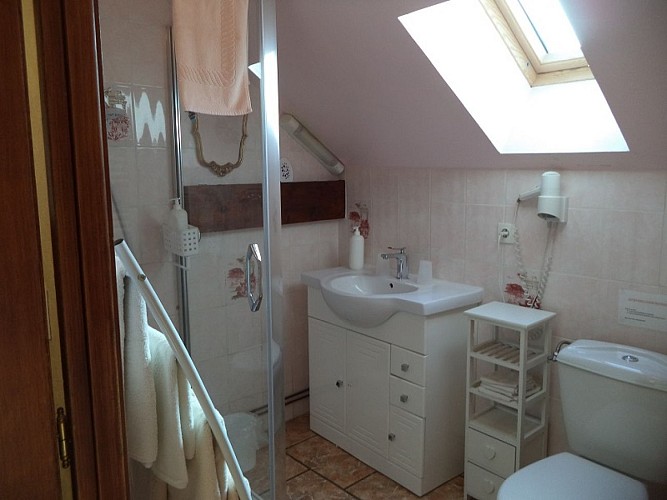 La tour-les grandes vignes-saint etienne sous bailleul-salle de douche