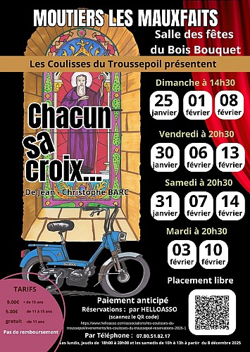 Théâtre "Chacun sa croix..."