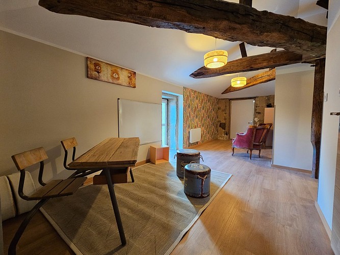 Le coin des enfnats, à l'étage