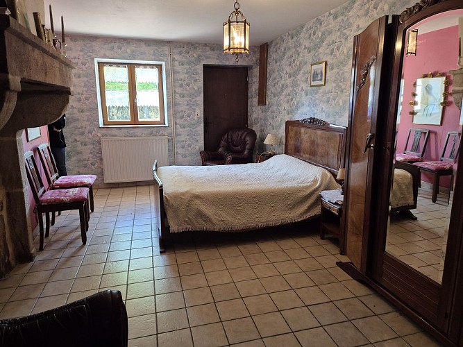 Chambre rez-de-chaussée
