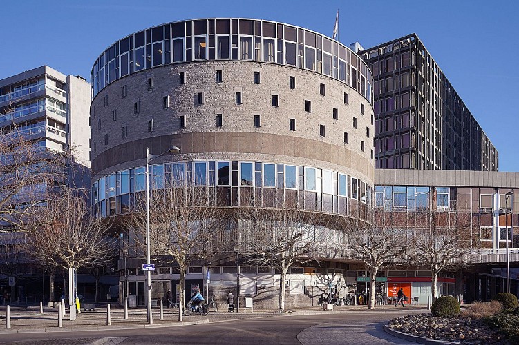 Chiroux centre culturel Liège - Vue extérieure