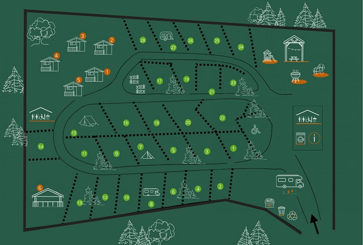 Camping Le Vert-Bois à Saint-Martin-la-Méanne (plan)_8