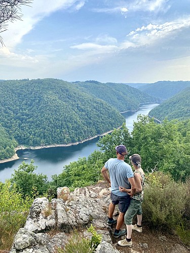 Gorges de la Dordogne, Roc du chien proche camping Le Vert-Bois _9