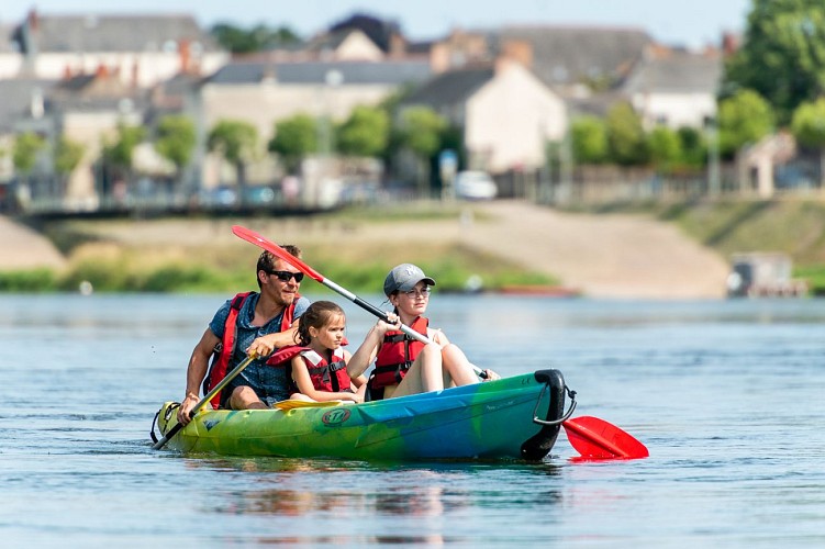 Canoë-kayak à Montjean-sur-Loire avec Louet Evasion