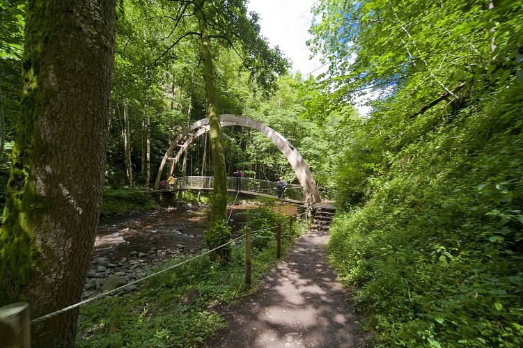 Discovery trail of the Gorges de la Jordanne