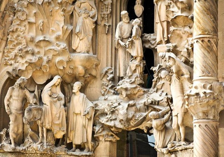 Besichtigung der Sagrada Familia - ohne Schlange stehen