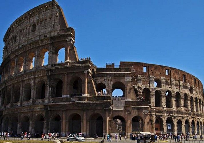 Besichtigung durch das antike Rom, mit Besichtigung des Kolosseums und des Forum Romanum - Ticket ohne Schlange stehen