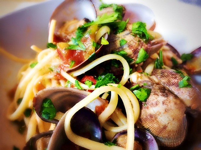 Plat restaurant Café des images