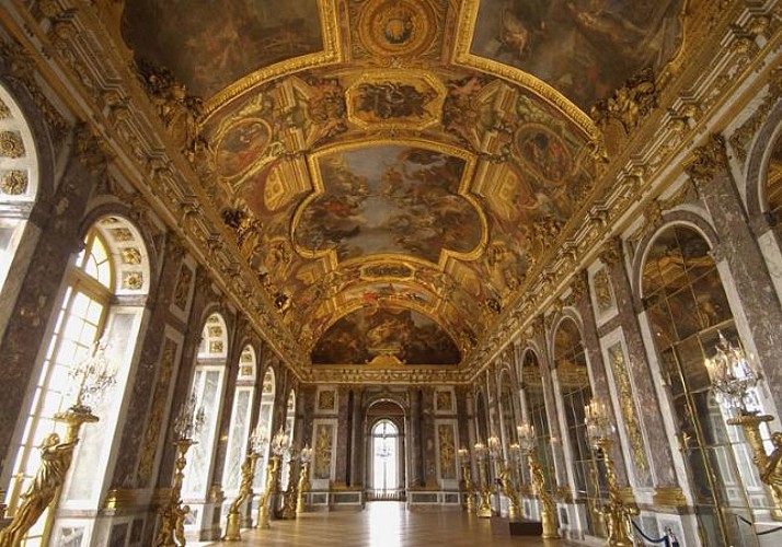 Biglietti per la Reggia di Versailles, visita con audioguida (trasporto da Parigi)