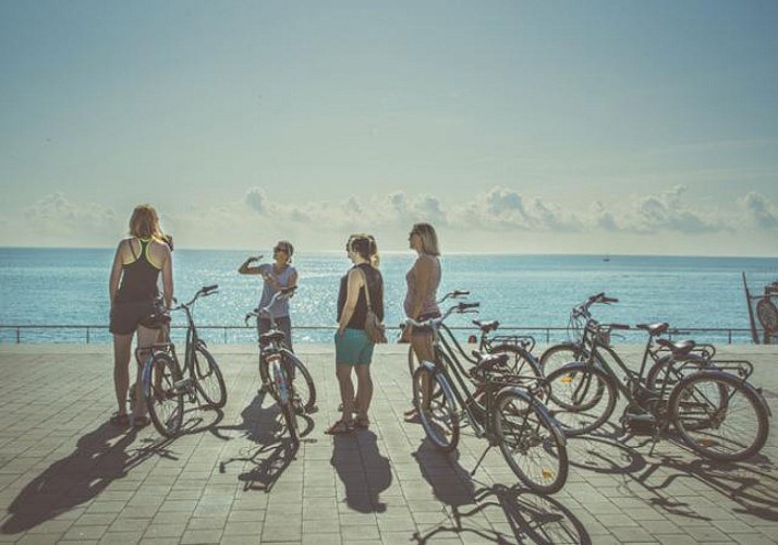 Geführte Fahrradtour durch Barcelona – auf Französisch