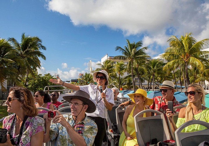 Tour de Miami en bus panoramique - Arrêts multiples – Pass 1, 2 ou 3 jours