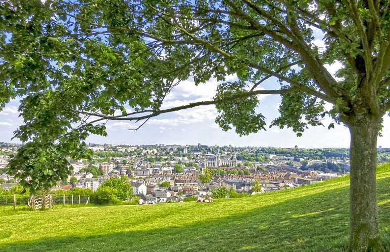 Panorama d'Evreux © OT Grand Evreux Tourisme, F. Duval