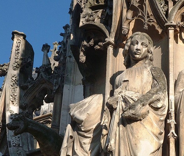 Détail église Notre-Dame, Louviers © OT Seine-Eure