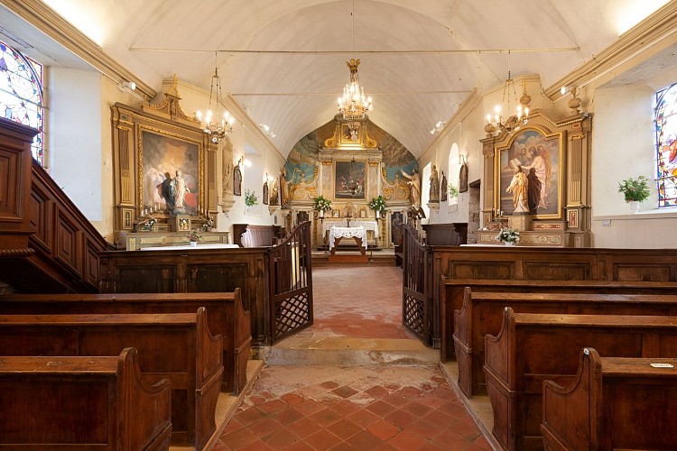 ÉGLISE SAINT JULIEN - BOISSEY intérieur