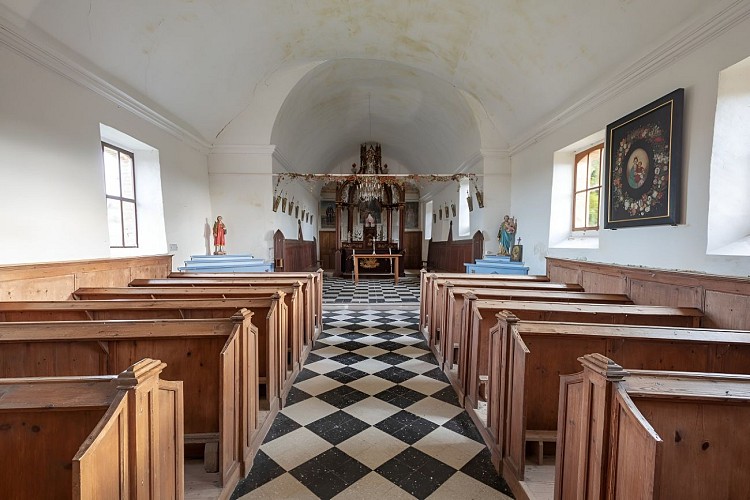 ÉGLISE SAINT DENIS - L'OUDON (GARNETOT) intérieur
