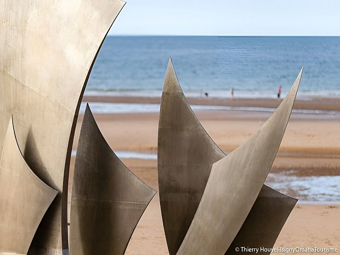 Statue des Braves Omaha Beach