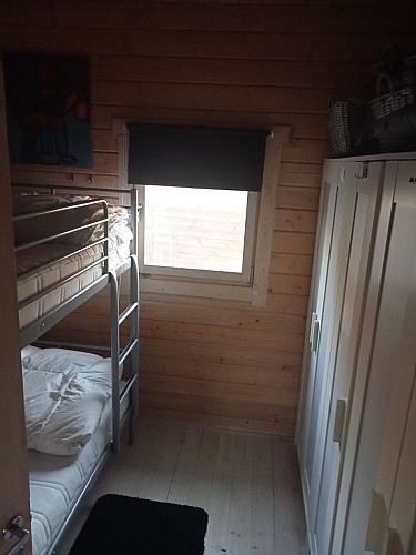 camping-la-perle-creuse-chalet Kentucky-4personnes-chambre lits simples