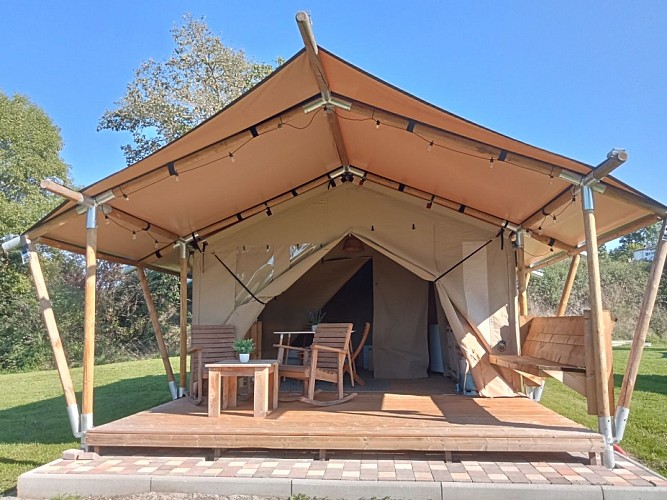 camping-la-perle-creuse-tente safari-2personnes-Tennessee2