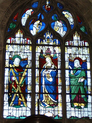 Vitrail église Notre-Dame, Louviers © OT Seine-Eure