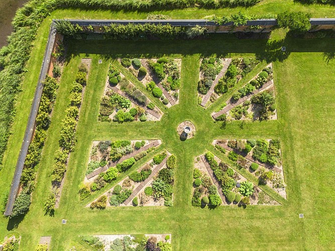 Le jardin médicinal, Charles Faye