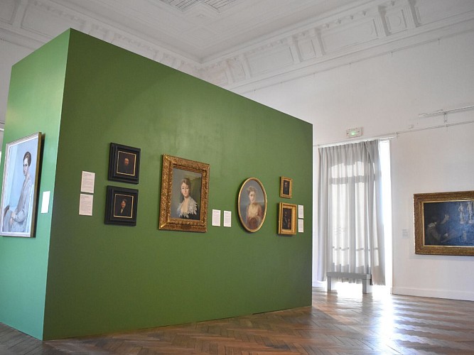 Vue de la galerie des Beaux-Arts