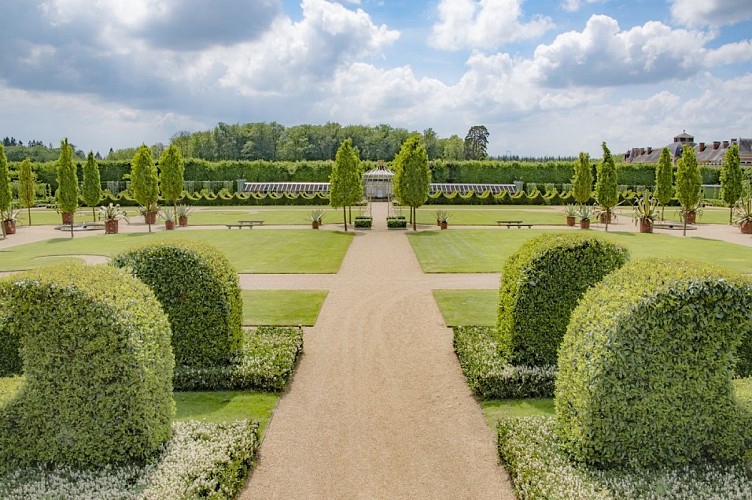 Carré de Diane et d'Apollon, Château du Champ de Bataille © David Alépée