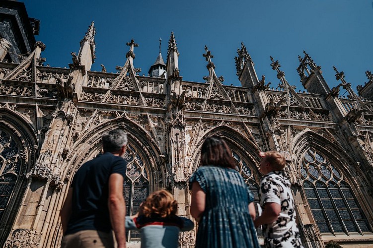 Balade augmentée :Pont-de-l'Arche medievale