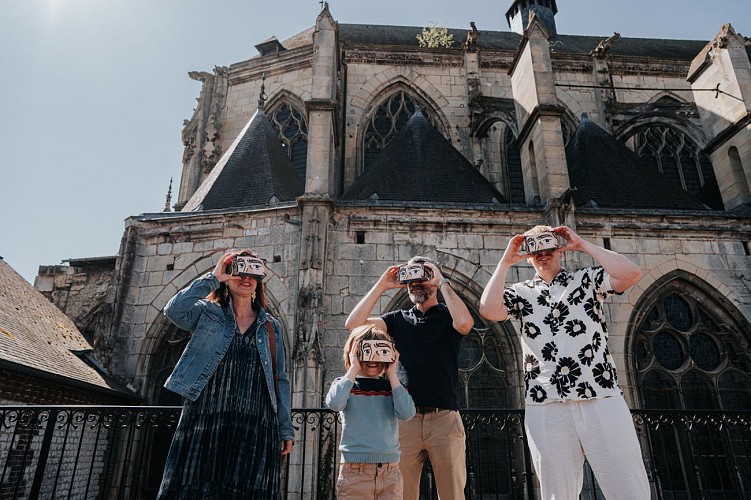 Balade augmentée :Pont-de-l'Arche medievale