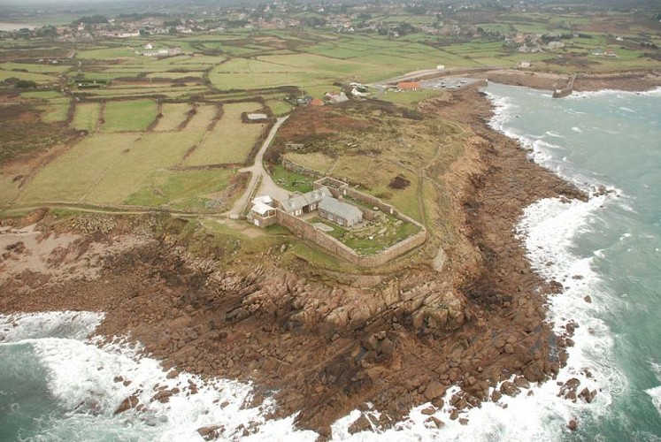 Fermanville_Cap Lévi Vue aérienne©M