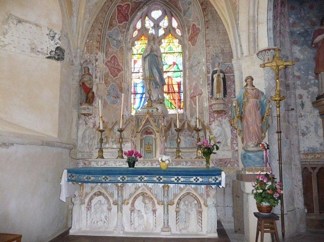 Auvers_Eglise Saint-Etienne - choeur