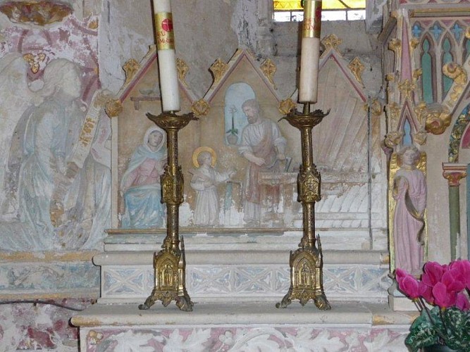 autel eglise d-Auvers  Joseph ds son atelier