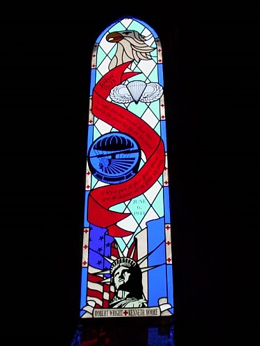 Vitraux de l'Eglise d'Angoville-Au-Plain