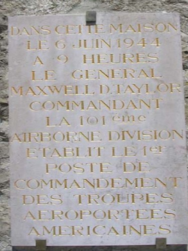 Hiesville Plaque Général Taylorzoomer