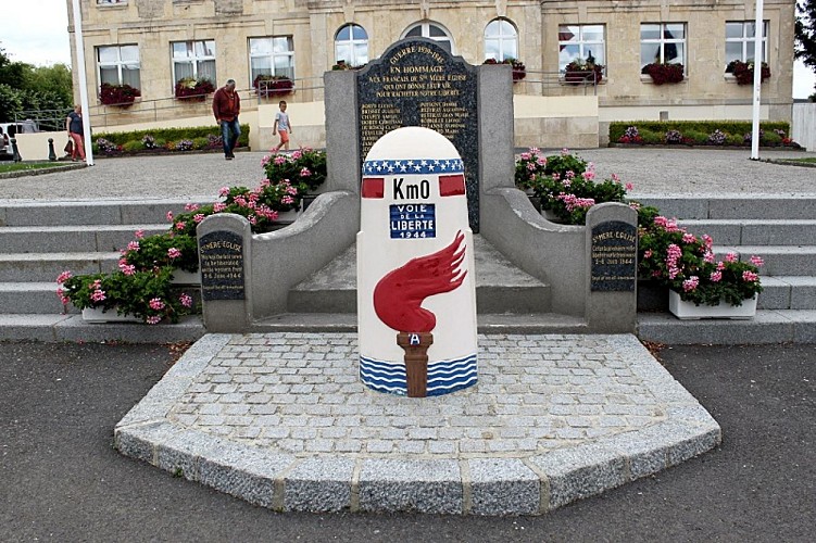 Borne 0_Sainte Mère Eglise©OT Baie du Cotentin (1)