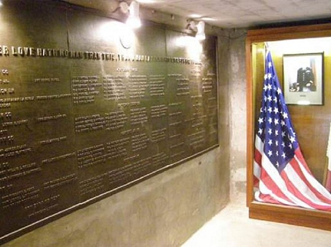 Plaque crypte general Caffey Utah